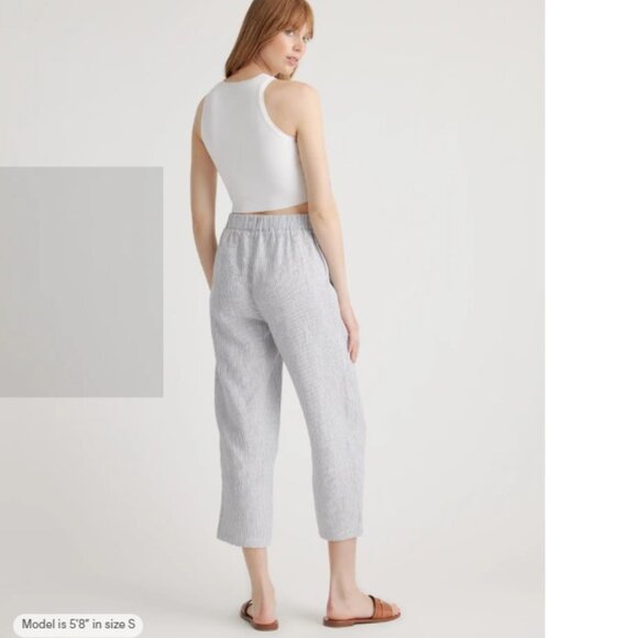 QUINCE 100% European Linen Pants. Size S - Picture 2 of 7